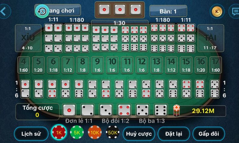 Chơi game tài xỉu online tại Tk88 miễn phí